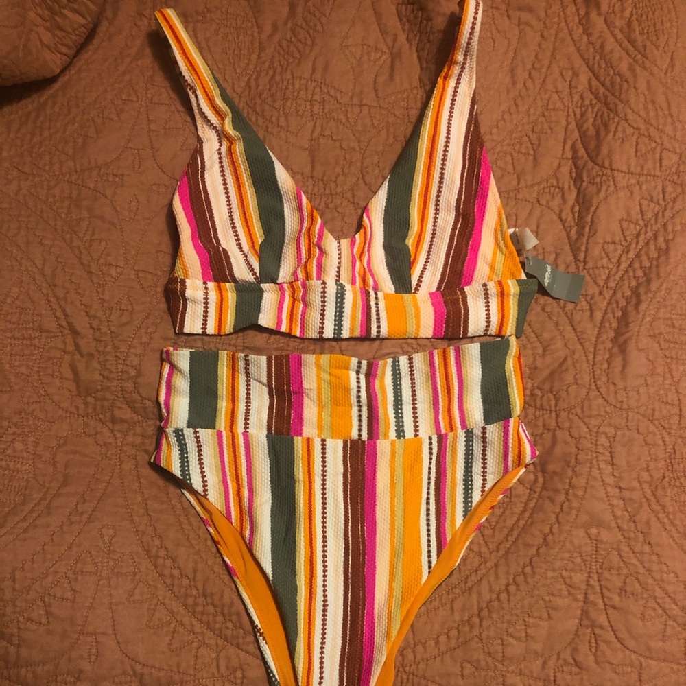 NWT aerie high waisted bikini